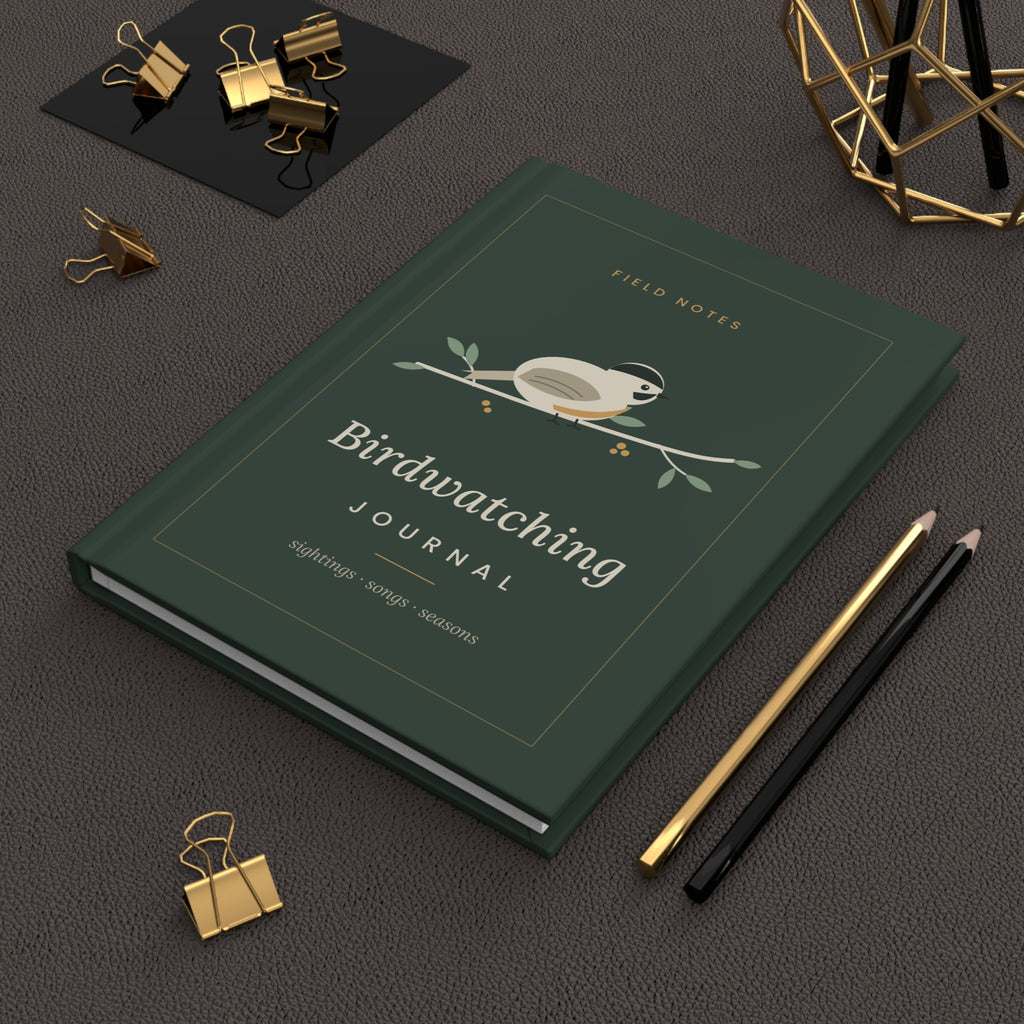 Birdwatching Journal Hardcover Notebook