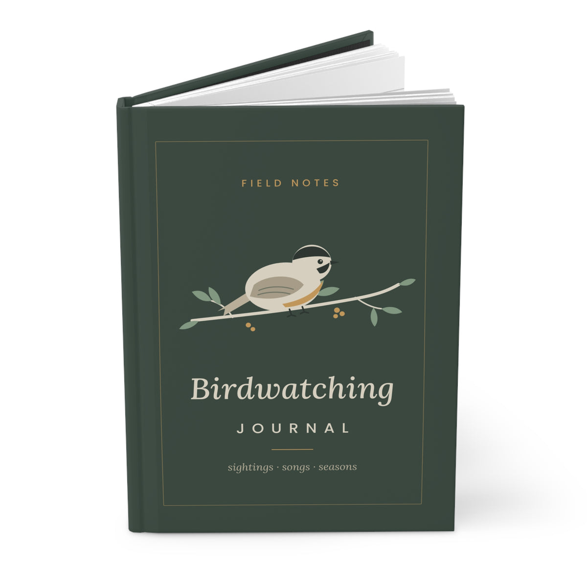 Birdwatching Journal Hardcover Notebook