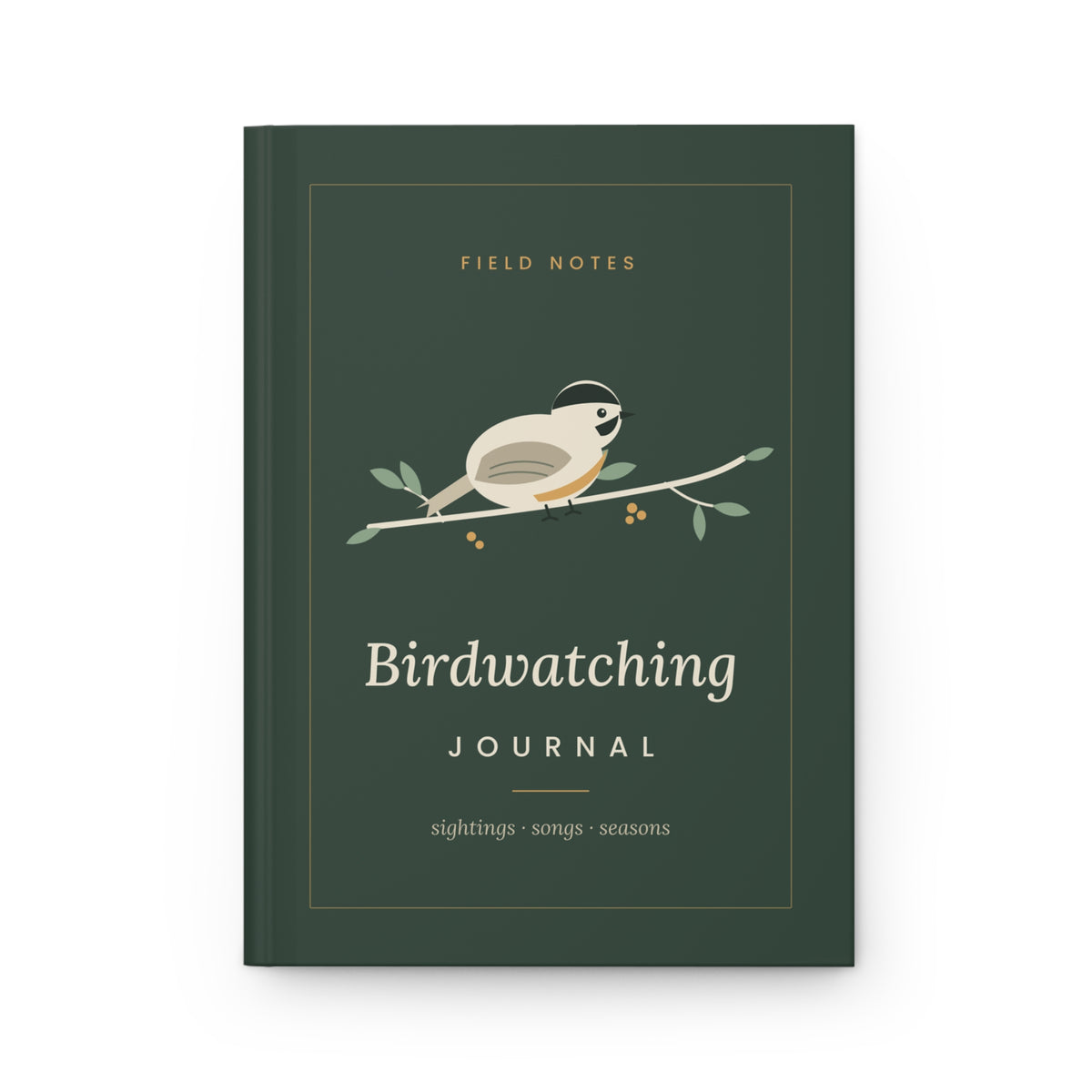 Birdwatching Journal Hardcover Notebook