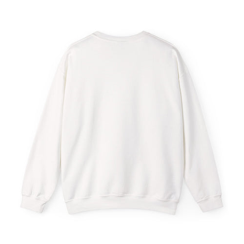 Tiny but Mighty chickadee crewneck sweatshirt, alternate view