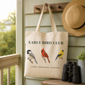 Early Bird Club Tote Bag – The Bird Porch