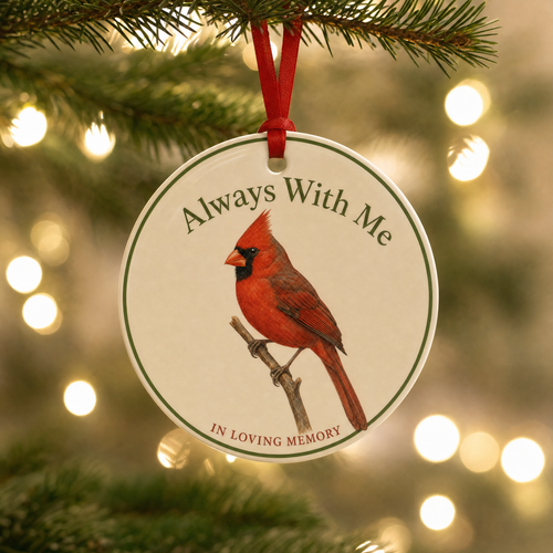 Always With Me Ceramic Ornament – The Bird Porch