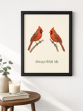 Always With Me Art Print 8×10 – The Bird Porch
