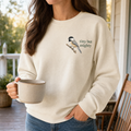 “Tiny But Mighty” Chickadee Crewneck – The Bird Porch